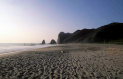 La playa larga San Lorenzo