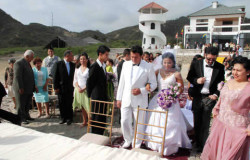 Hochzeit auf dem Strand