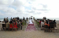 Hochzeit auf dem Strand
