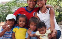 Niños y adolescentes de San Lorenzo