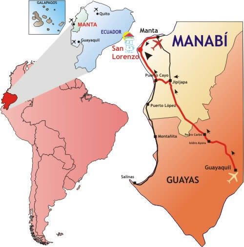 mapa-ruta-guayaquil-manta-ecuador